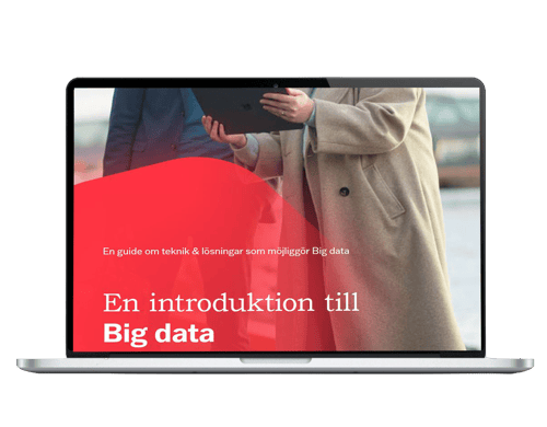 Omslag till guiden introduktion till big data